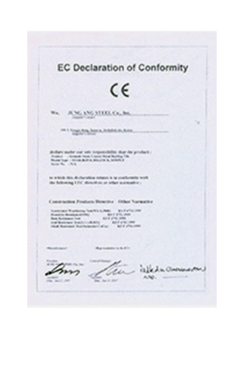 roofs Kenya Cert